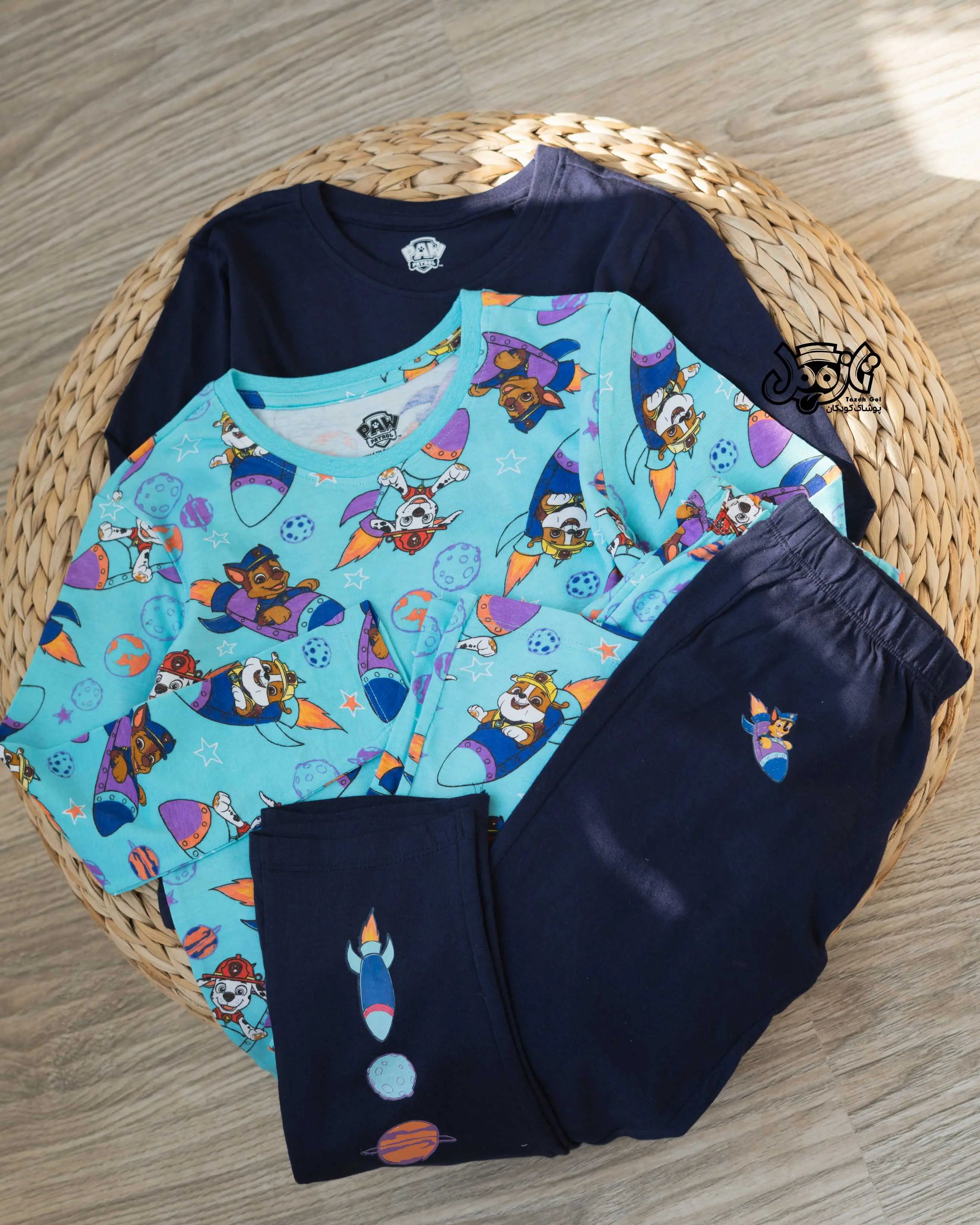 ست دورس و شلوار کارتونی