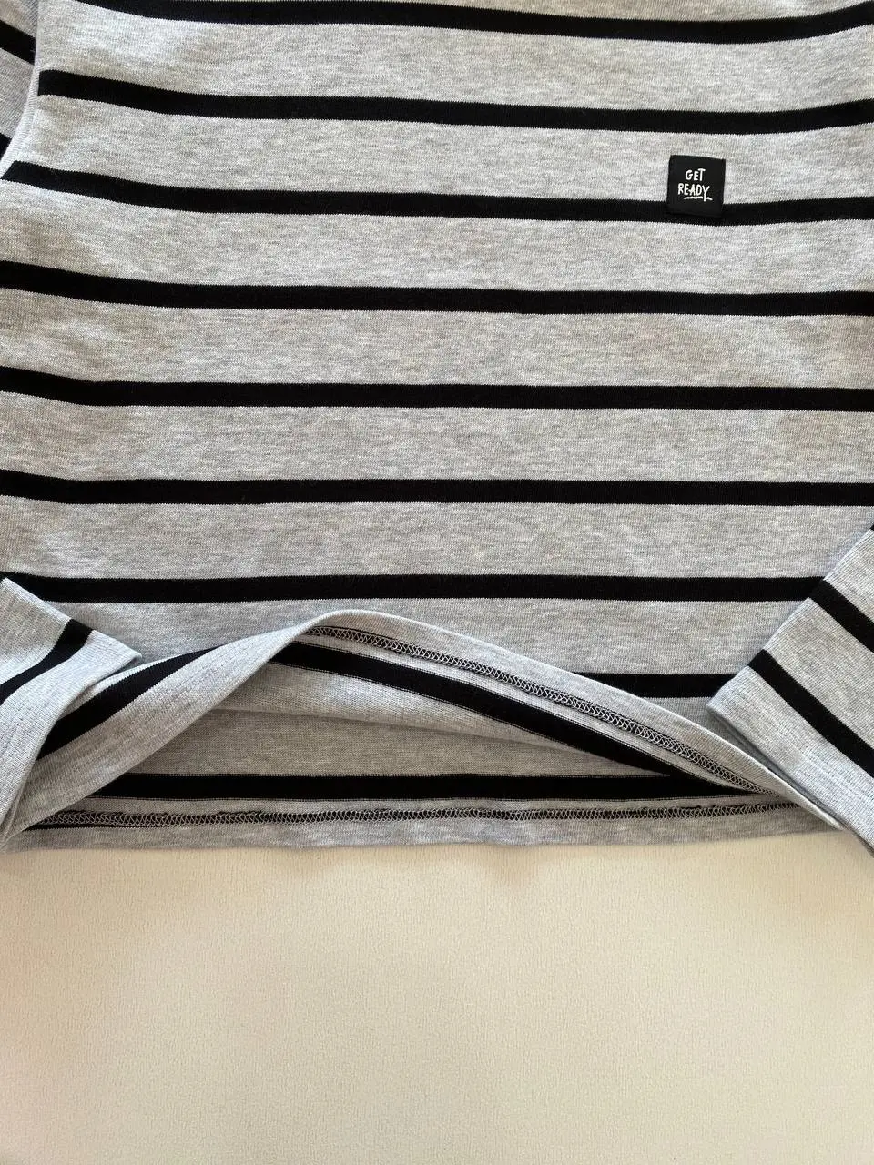 بلوز آستین بلند راه راه