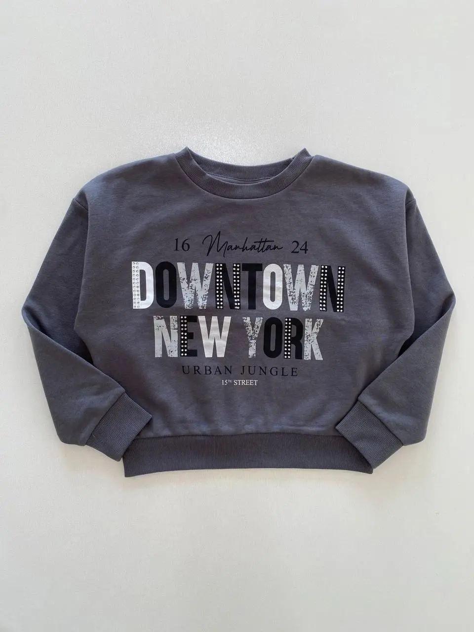 کراپ دخترانه طرح دار