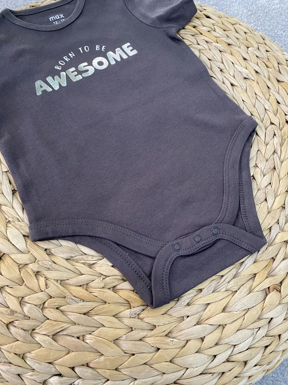 بادی با طرح چاپی Born to be awesome