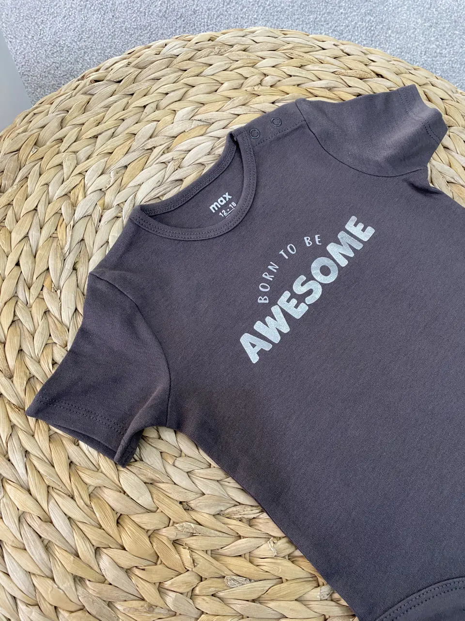 بادی با طرح چاپی Born to be awesome