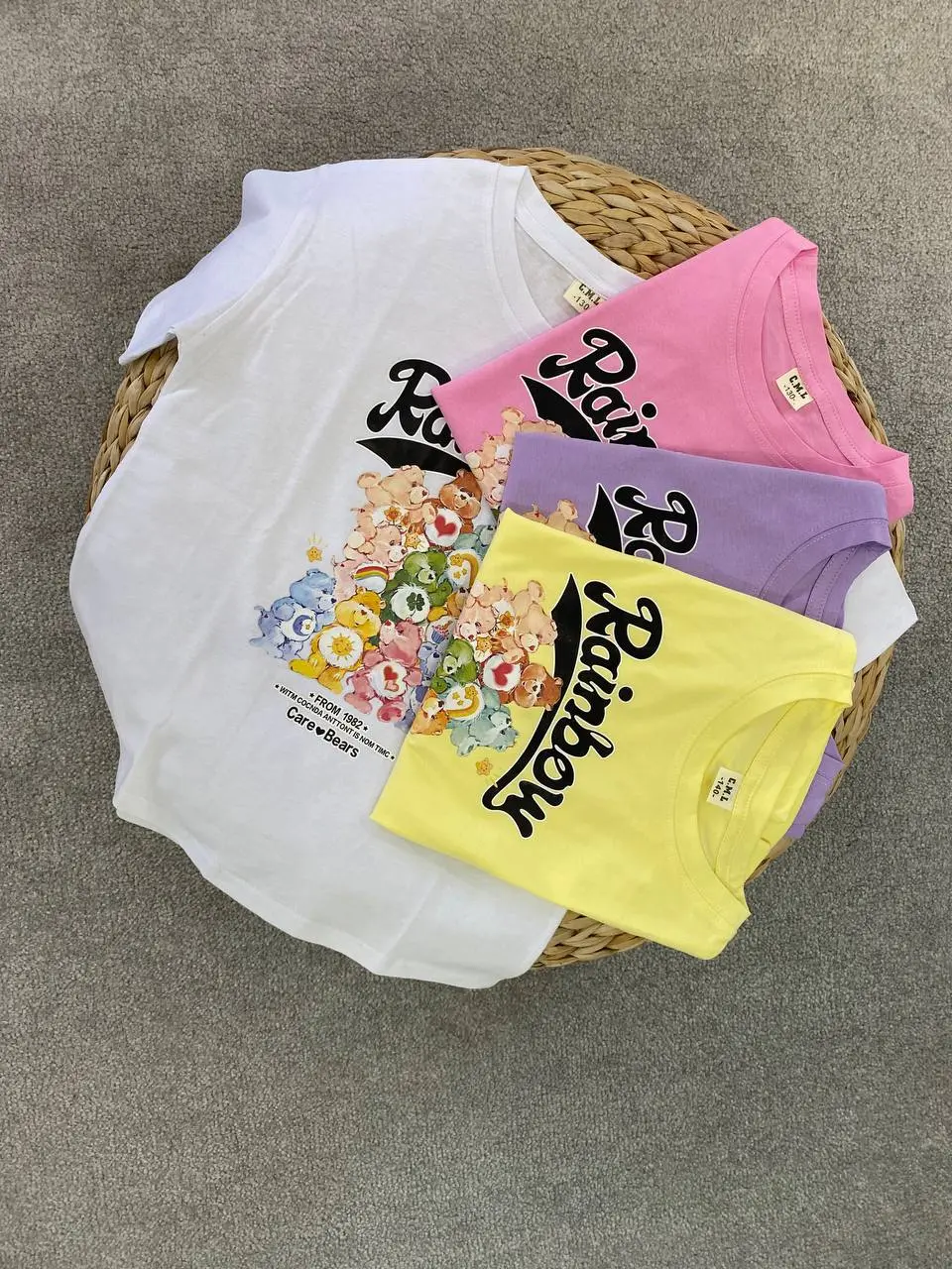 تیشرت طرح Rainbow