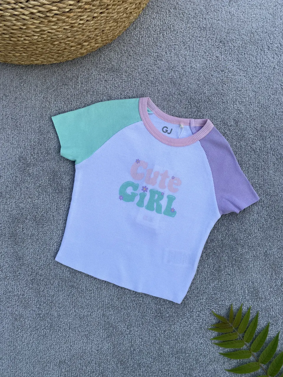 تیشرت دخترانه طرح Cute Girl